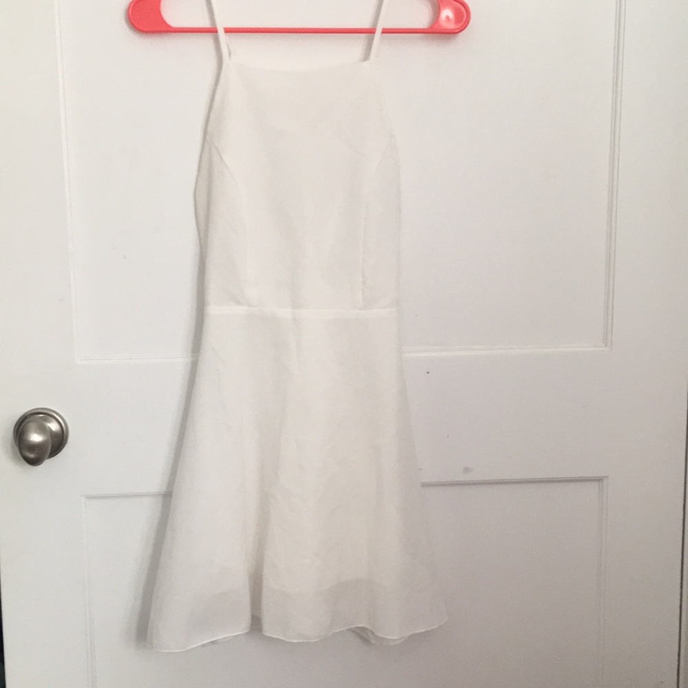 white dress
